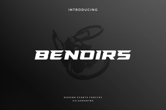 Benoirs Display Font Brings Motion to Handmade Labels and Products