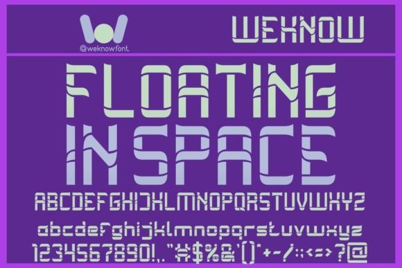 Floating on Space: A Display Font That Lifts Brand Identity