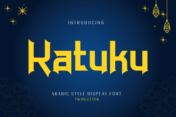 Katuku: An Arabic Style Font for Editorial Design