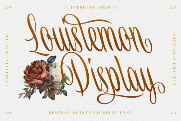 Louislemon: A Display Font That Commands Attention