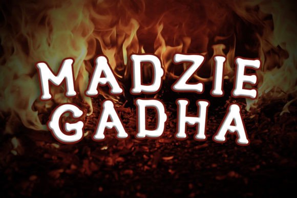 Madzie Gadha: A Modern Display Font for Editorial Impact
