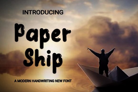 Paper Ship Font: A Maker-Friendly Display Typeface