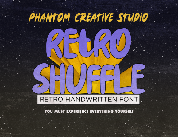Retro Shuffle: A Bold Vintage Typeface That Brought a Brand to Life