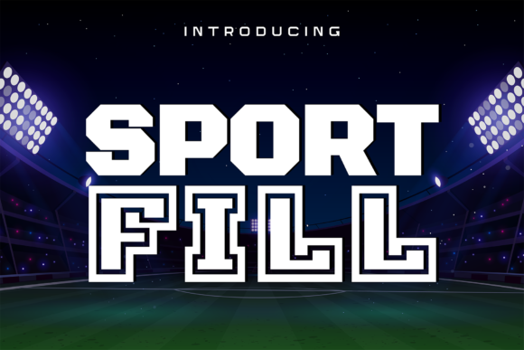 Sport Fill Font: Bold Campaign Design That Gets Seen