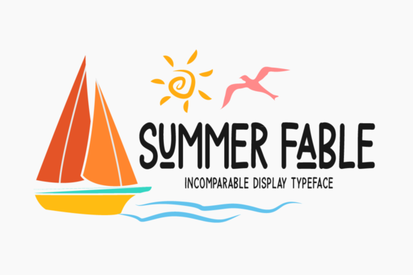 Summer Fable: A Display Font for Editorial Warmth and Clarity