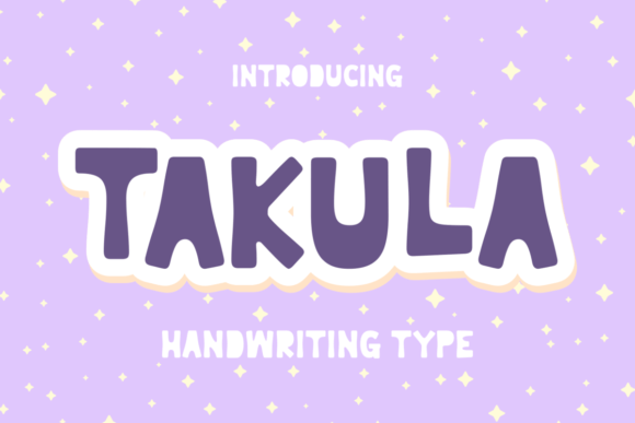Takula: A Playful Display Font That Elevates Real Small Business Branding