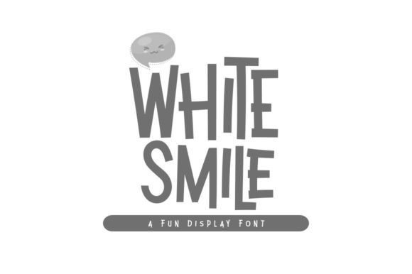 White Smile: A Playful Display Font That Actually Works